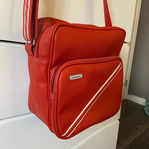 Vintage SAMSONITE Shoulder Bag Retro Funky Cool - Picture 5 of 9